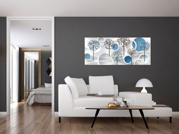 Slika umjetničke apstrakcije (120x50 cm)