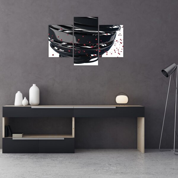 Slika - Apstrakcija zemaljske kugle (90x60 cm)