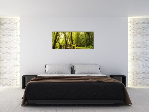 Slika džungle i mahovine (120x50 cm)