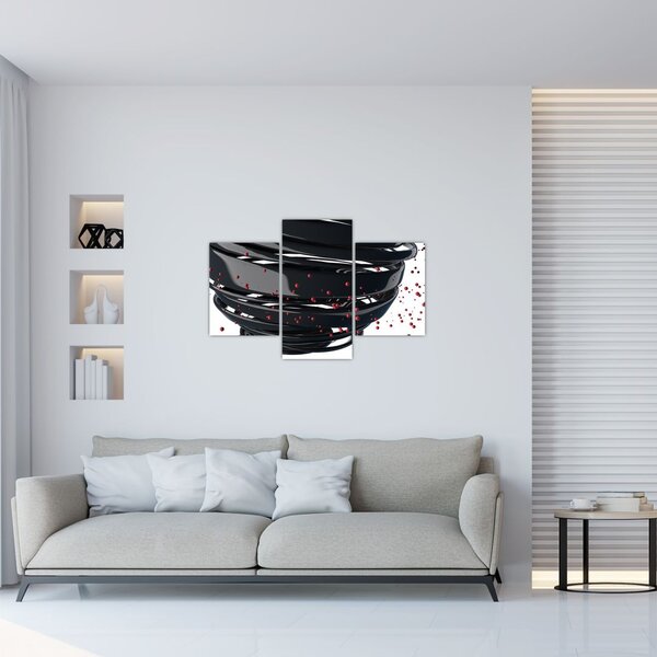 Slika - Apstrakcija zemaljske kugle (90x60 cm)