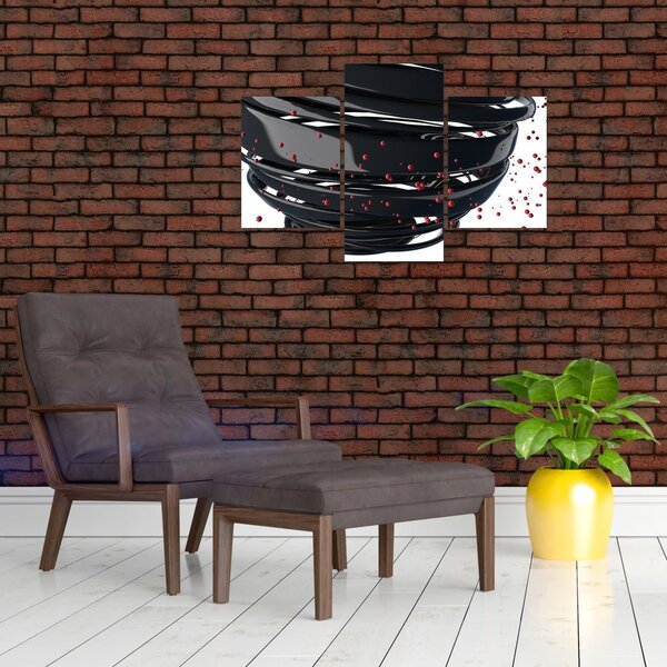 Slika - Apstrakcija zemaljske kugle (90x60 cm)