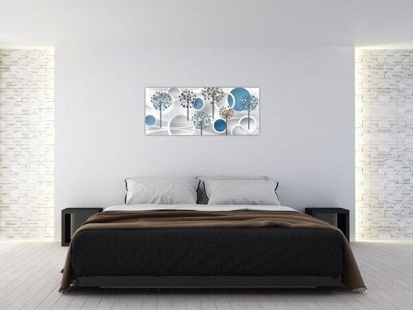 Slika umjetničke apstrakcije (120x50 cm)