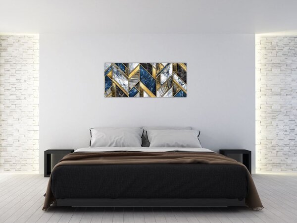 Slika umjetničke apstrakcije (120x50 cm)
