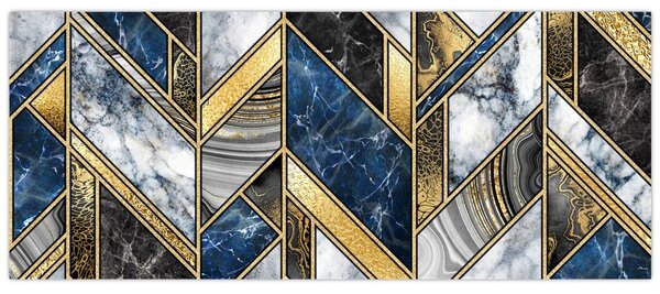 Slika umjetničke apstrakcije (120x50 cm)