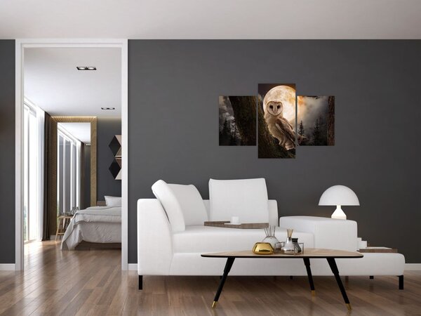 Slika sove kukuvije (90x60 cm)