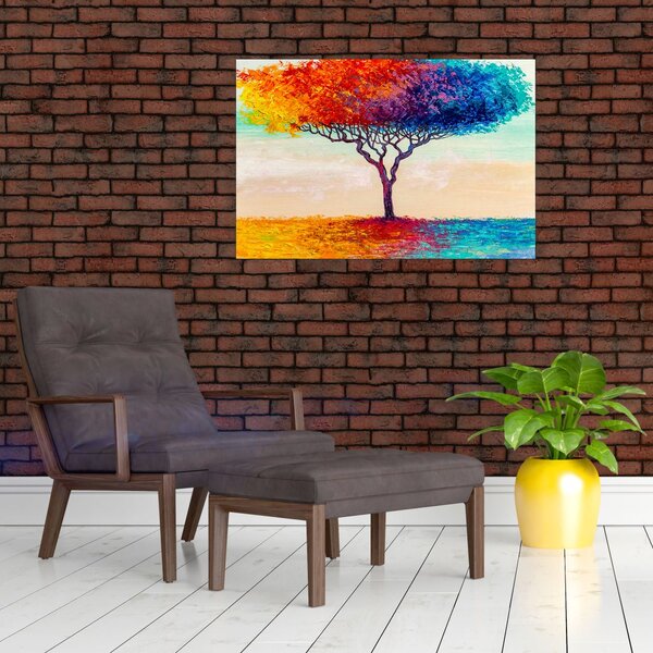 Slika naslikanog stabla (90x60 cm)