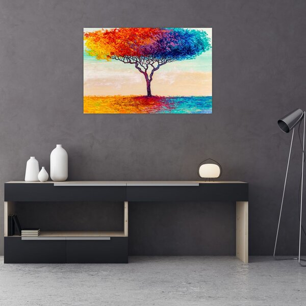Slika naslikanog stabla (90x60 cm)