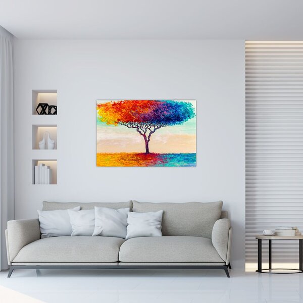 Slika naslikanog stabla (90x60 cm)
