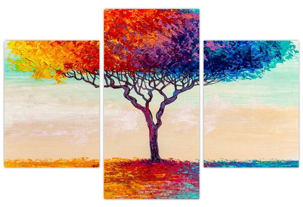 Slika naslikanog stabla (90x60 cm)