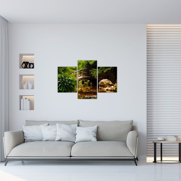 Slika - Most preko riječice (90x60 cm)