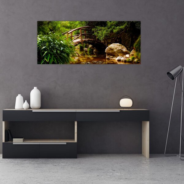 Slika - Most preko riječice (120x50 cm)