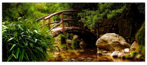 Slika - Most preko riječice (120x50 cm)