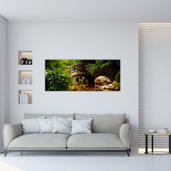 Slika - Most preko riječice (120x50 cm)