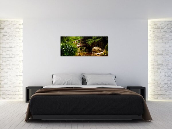 Slika - Most preko riječice (120x50 cm)