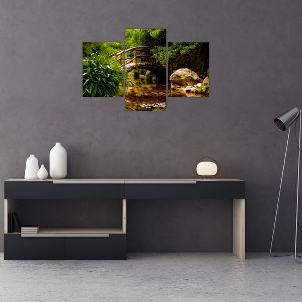 Slika - Most preko riječice (90x60 cm)