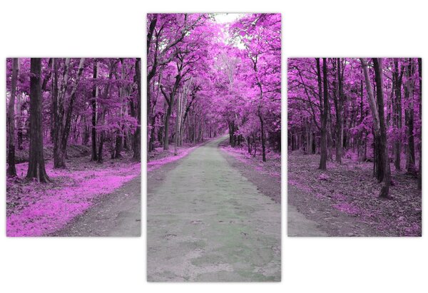 Slika - Put kroz park (90x60 cm)