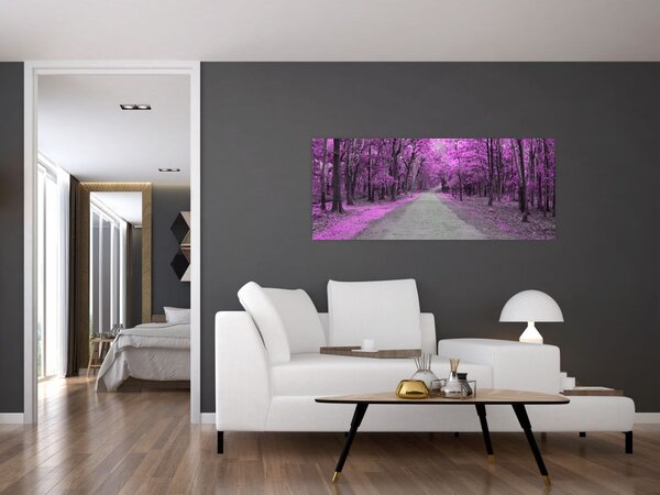Slika - Put kroz park (120x50 cm)