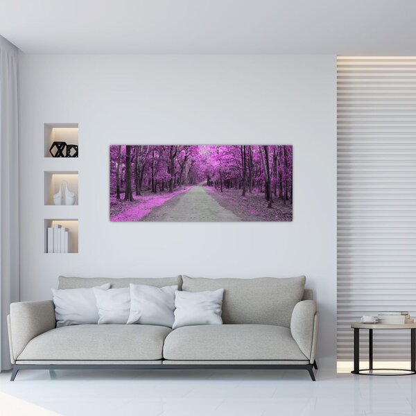 Slika - Put kroz park (120x50 cm)