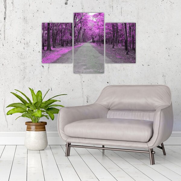 Slika - Put kroz park (90x60 cm)