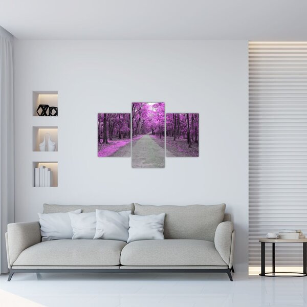 Slika - Put kroz park (90x60 cm)
