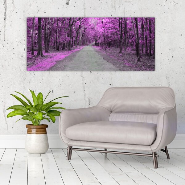 Slika - Put kroz park (120x50 cm)