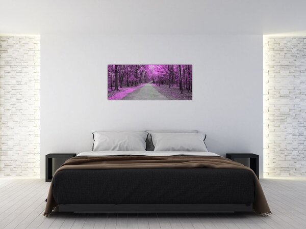 Slika - Put kroz park (120x50 cm)