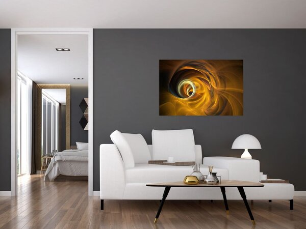 Slika - Apstrakcija u pokretu (90x60 cm)