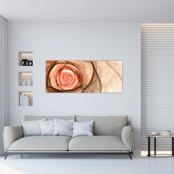 Slika - Ruža umjetničkog duha (120x50 cm)