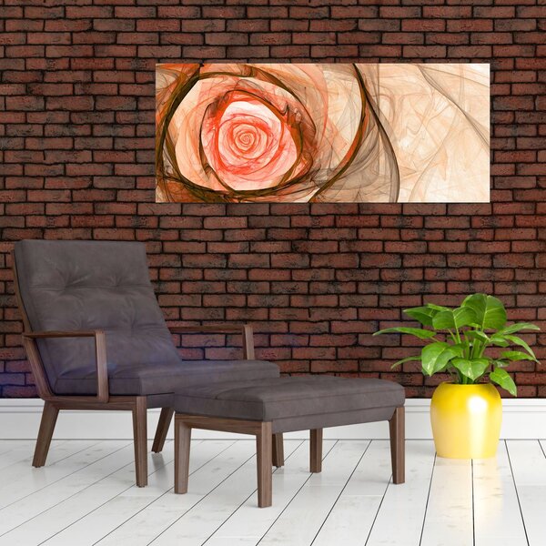 Slika - Ruža umjetničkog duha (120x50 cm)
