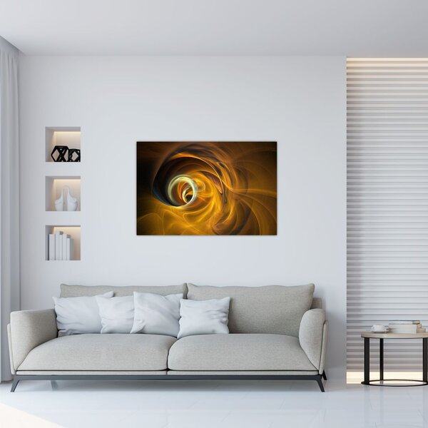 Slika - Apstrakcija u pokretu (90x60 cm)