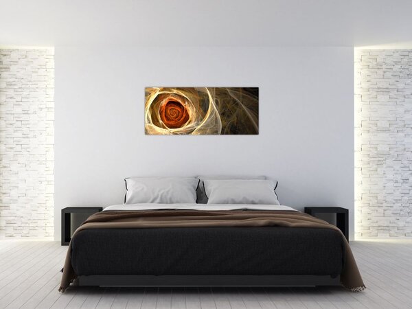 Slika - Ruža umjetničkog duha (120x50 cm)