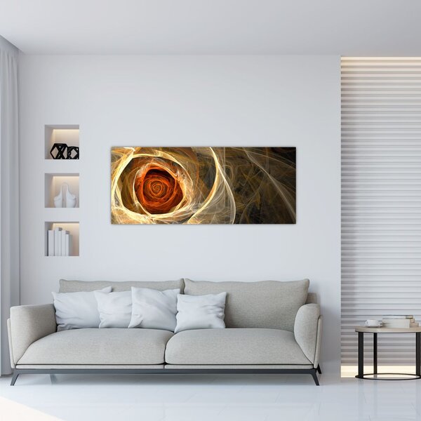 Slika - Ruža umjetničkog duha (120x50 cm)