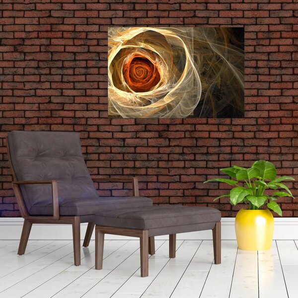 Slika - Ruža umjetničkog duha (90x60 cm)