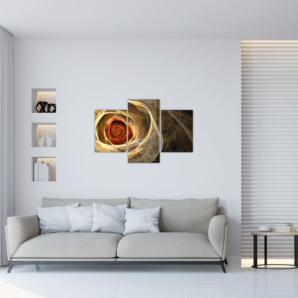 Slika - Ruža umjetničkog duha (90x60 cm)