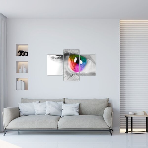 Slika - Iris oka (90x60 cm)