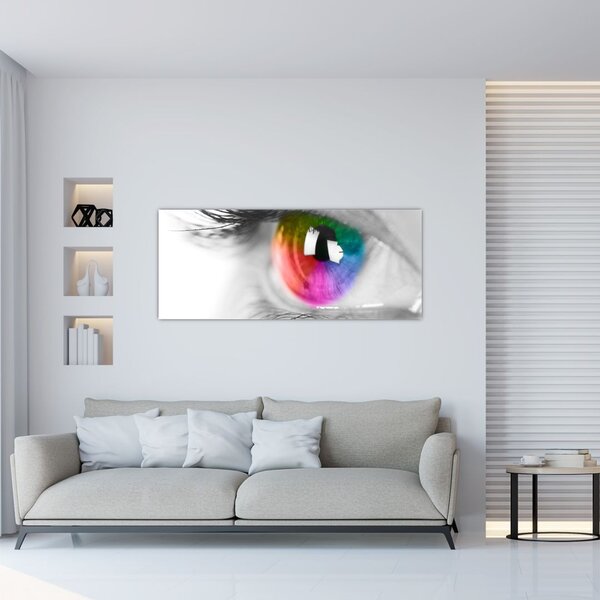 Slika - Iris oka (120x50 cm)