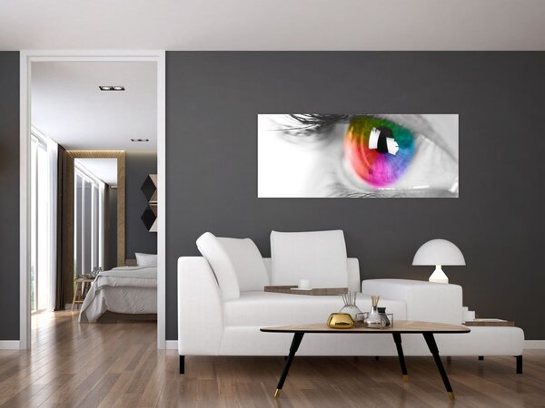Slika - Iris oka (120x50 cm)