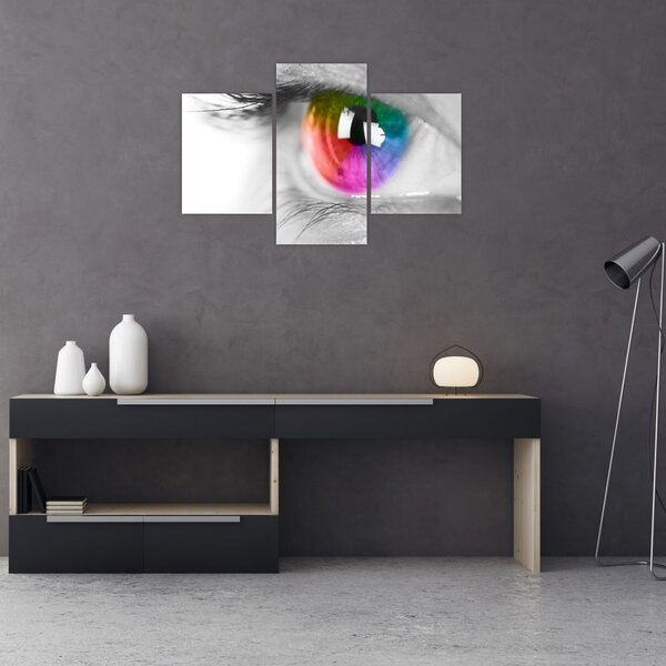 Slika - Iris oka (90x60 cm)