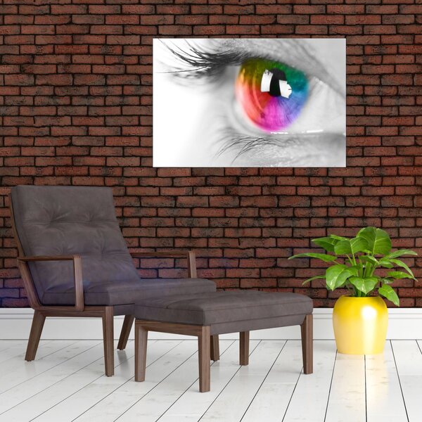 Slika - Iris oka (90x60 cm)