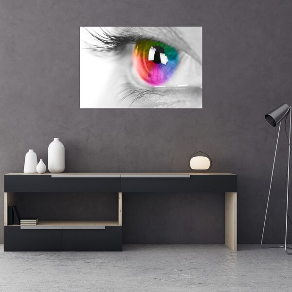 Slika - Iris oka (90x60 cm)