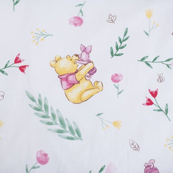 Pamučna dječja posteljina za dječji krevetić 100x135 cm Winnie the Pooh "Pooh Hugs" – Jerry Fabrics