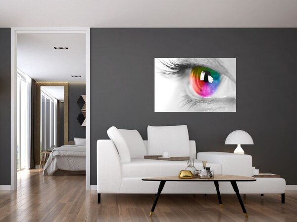 Slika - Iris oka (90x60 cm)