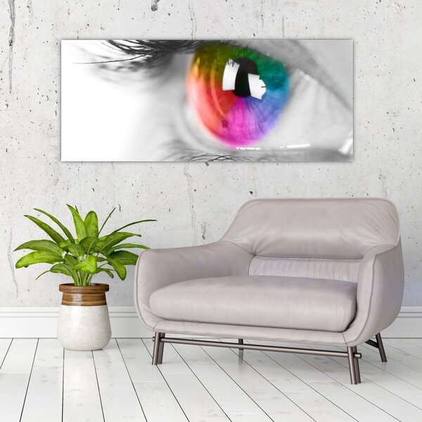 Slika - Iris oka (120x50 cm)