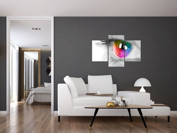 Slika - Iris oka (90x60 cm)