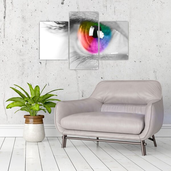 Slika - Iris oka (90x60 cm)