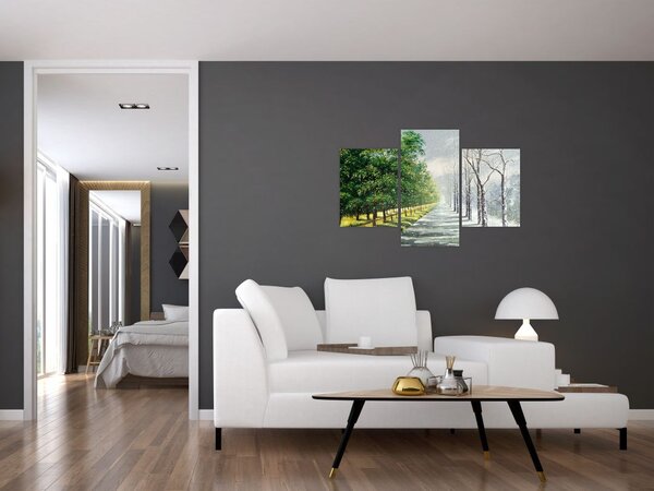 Slika - Zima ili ljeto (90x60 cm)