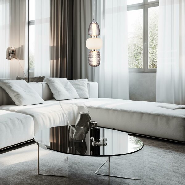CARO SMOKED LED viseća lampa 28W