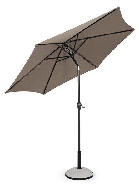 Smeđe-sivi suncobran ø 270 cm Kalife – Bizzotto