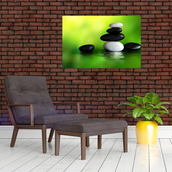 Slika - Kamenje za opuštanje (90x60 cm)