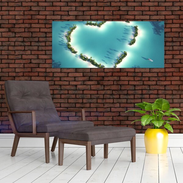 Slika - Otoci srca (120x50 cm)